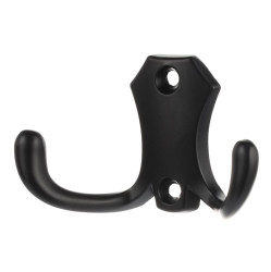 Věšák Cellini, 30 x 50 mm, Černá